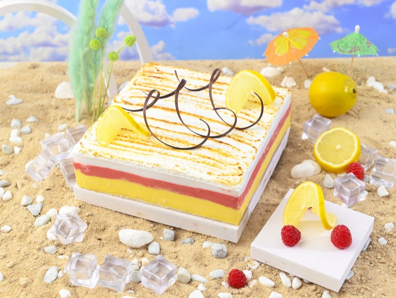 Picture of Lemon Passion Ice Cream Cake